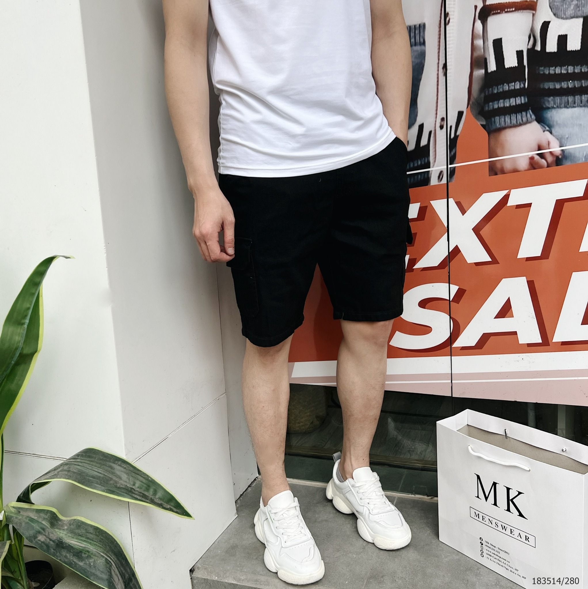  [ẢNH THẬT] Quần Short Jean Nam Cạp Chun 