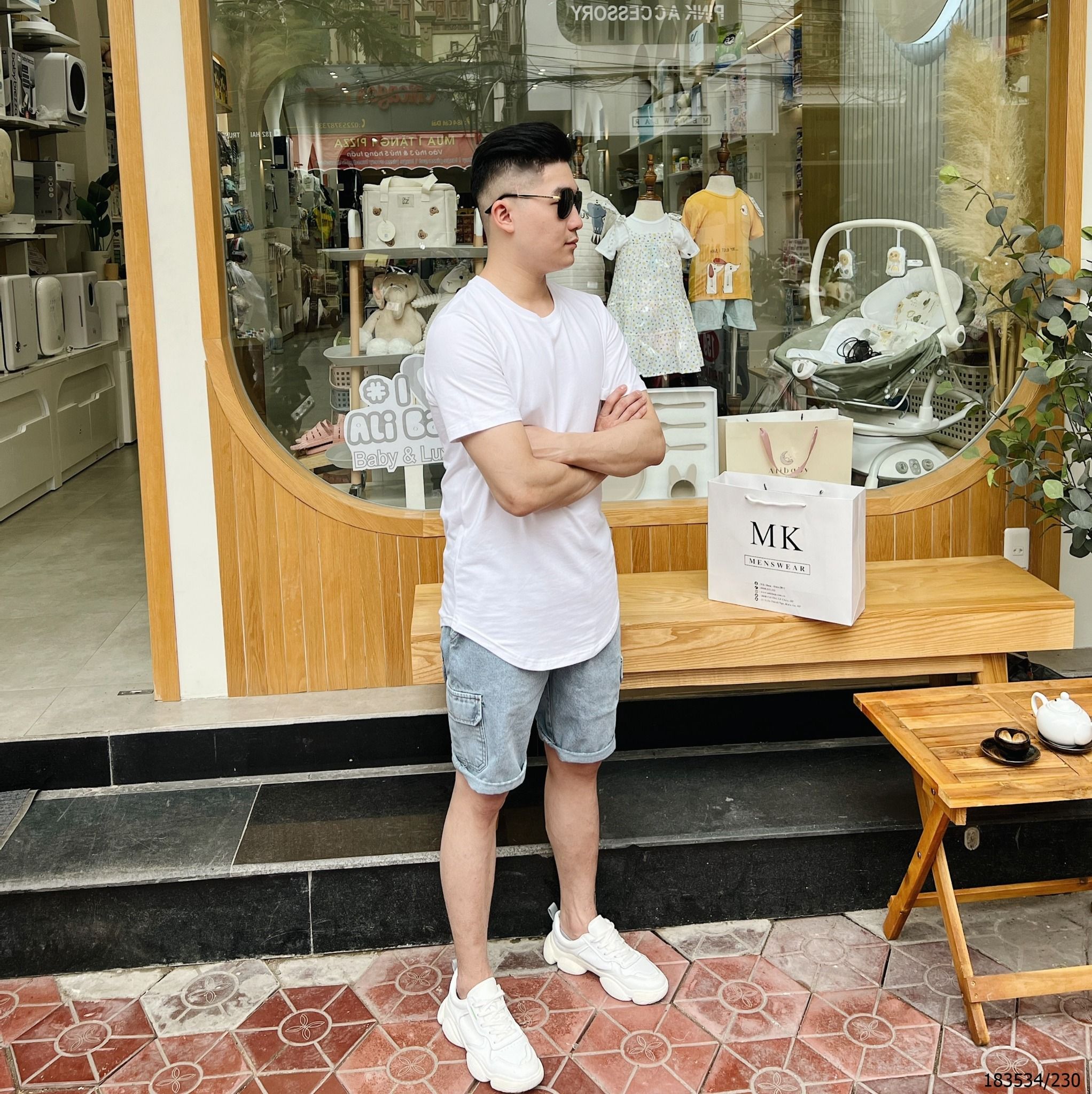  [ẢNH THẬT] Áo Ngắn Tay Longtee Trơn Nam Nữ 