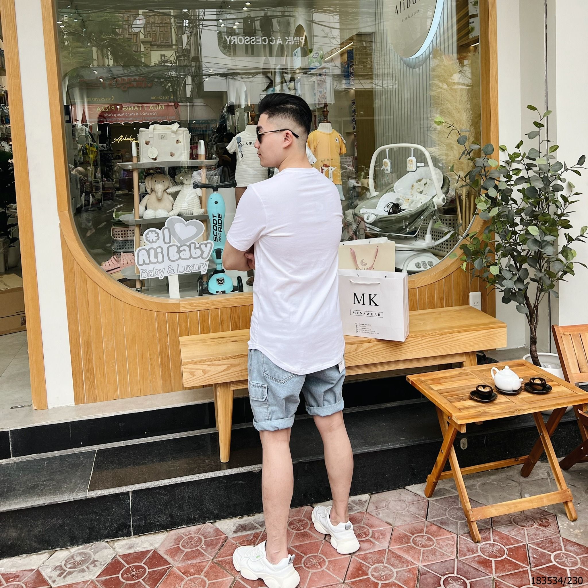  [ẢNH THẬT] Áo Ngắn Tay Longtee Trơn Nam Nữ 