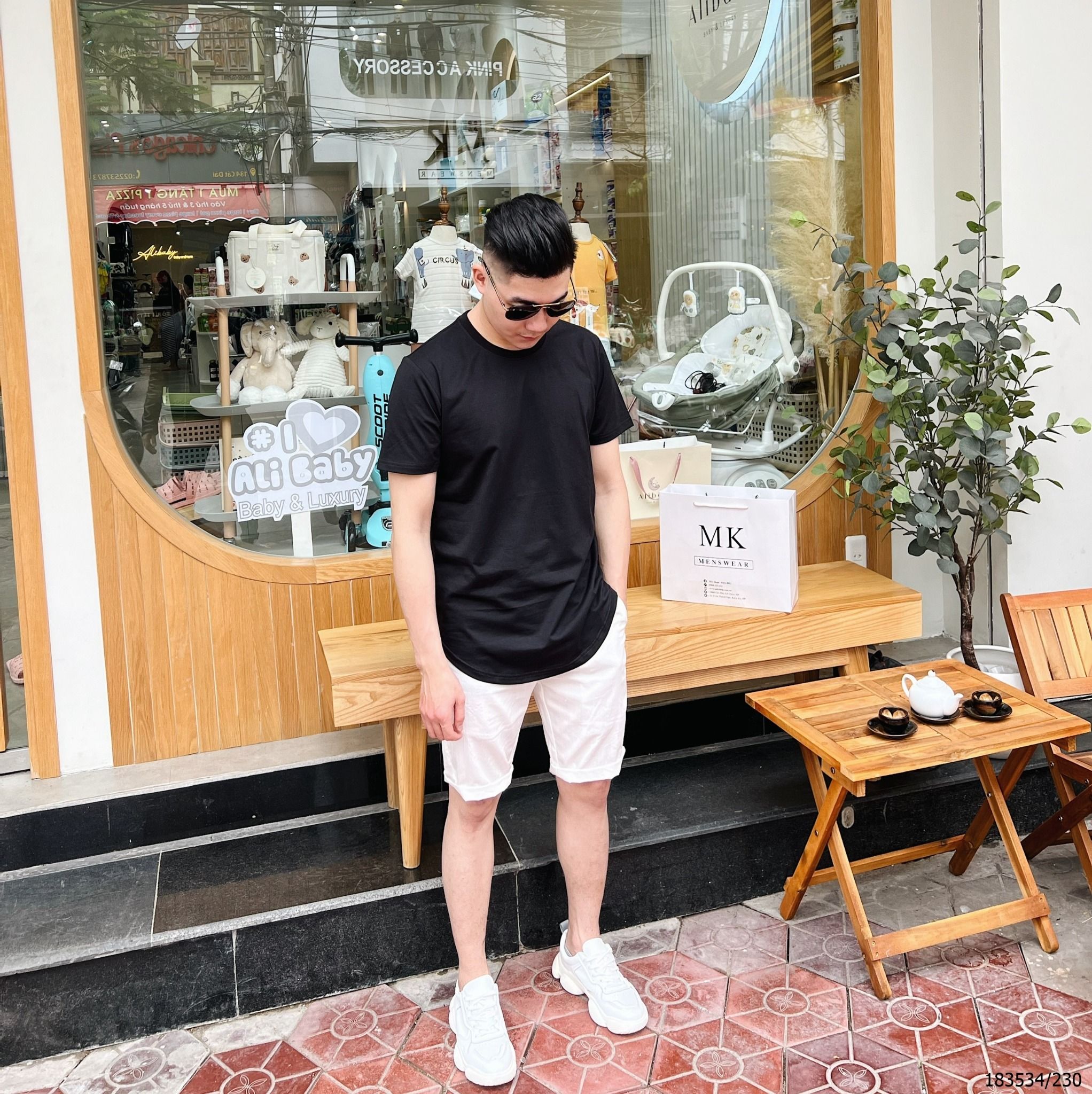  [ẢNH THẬT] Áo Ngắn Tay Longtee Trơn Nam Nữ 