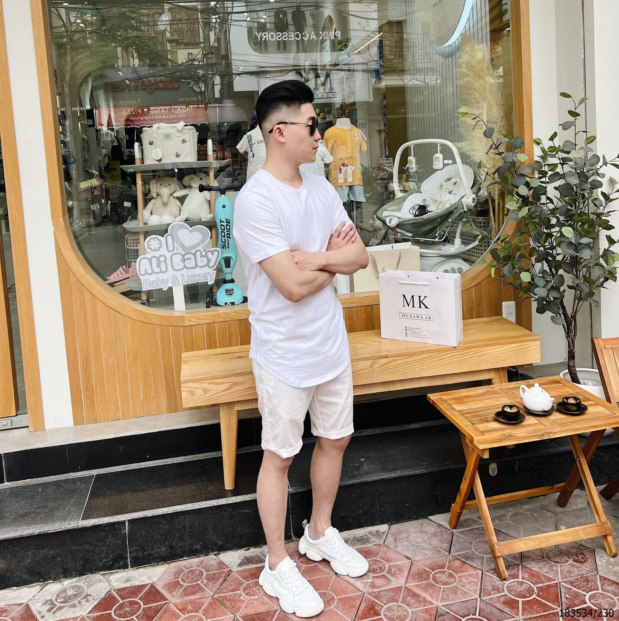  [ẢNH THẬT] Áo Ngắn Tay Longtee Trơn Nam Nữ 