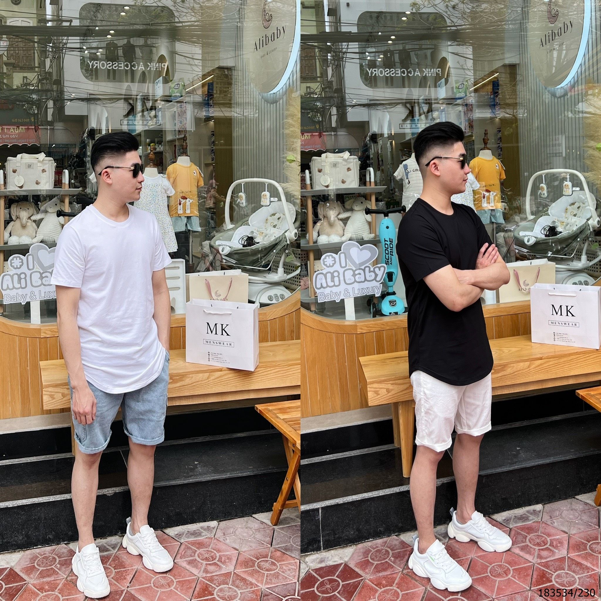  [ẢNH THẬT] Áo Ngắn Tay Longtee Trơn Nam Nữ 