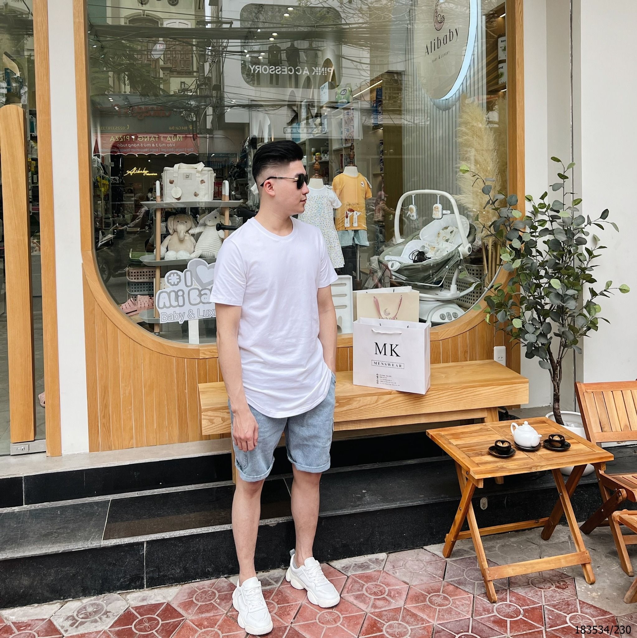  [ẢNH THẬT] Áo Ngắn Tay Longtee Trơn Nam Nữ 