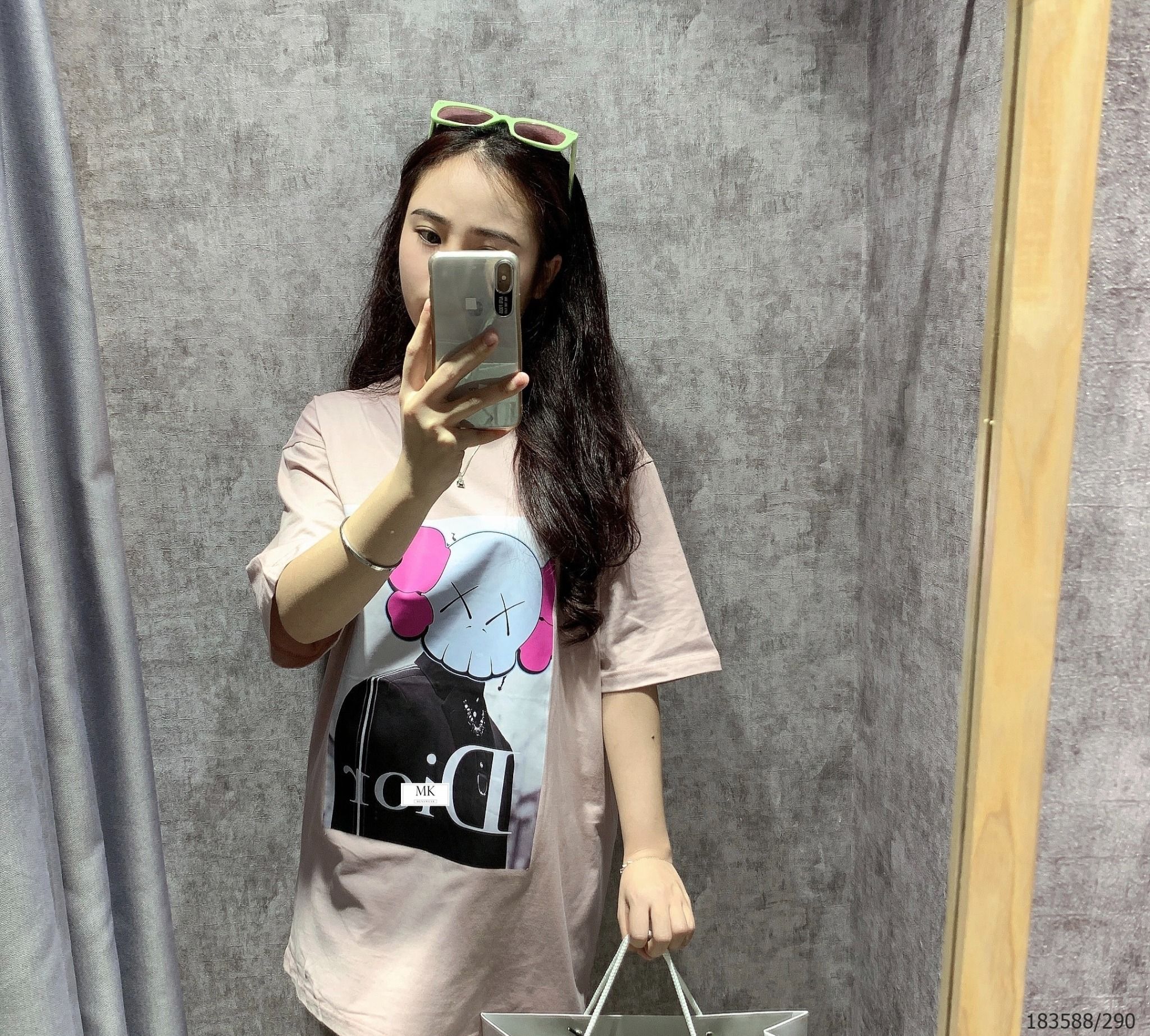  [ẢNH THẬT] Áo Phông Ngắn Tay Nam Nữ Freesize Họa Tiết Hoạt Hình 