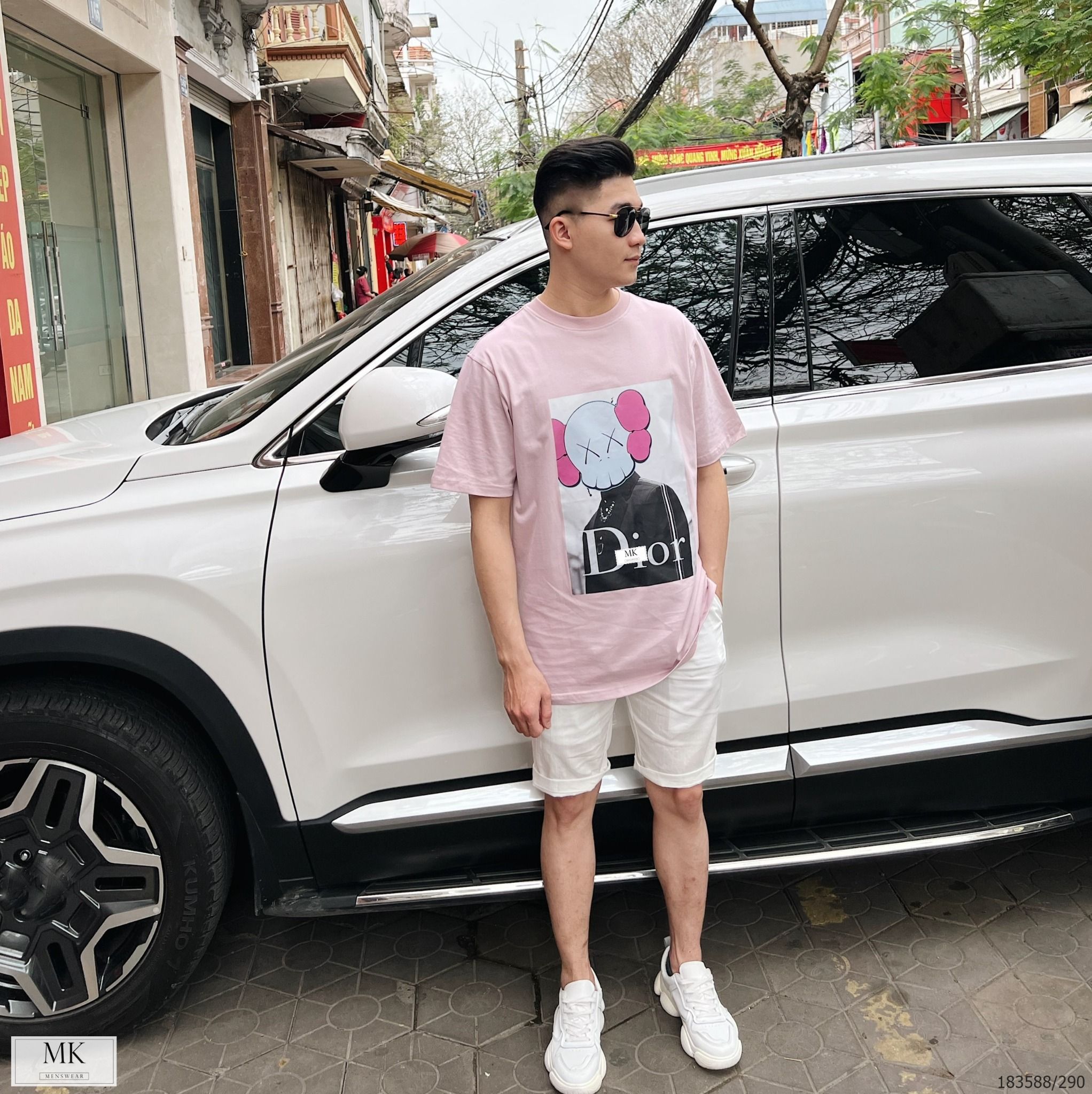  [ẢNH THẬT] Áo Phông Ngắn Tay Nam Nữ Freesize Họa Tiết Hoạt Hình 
