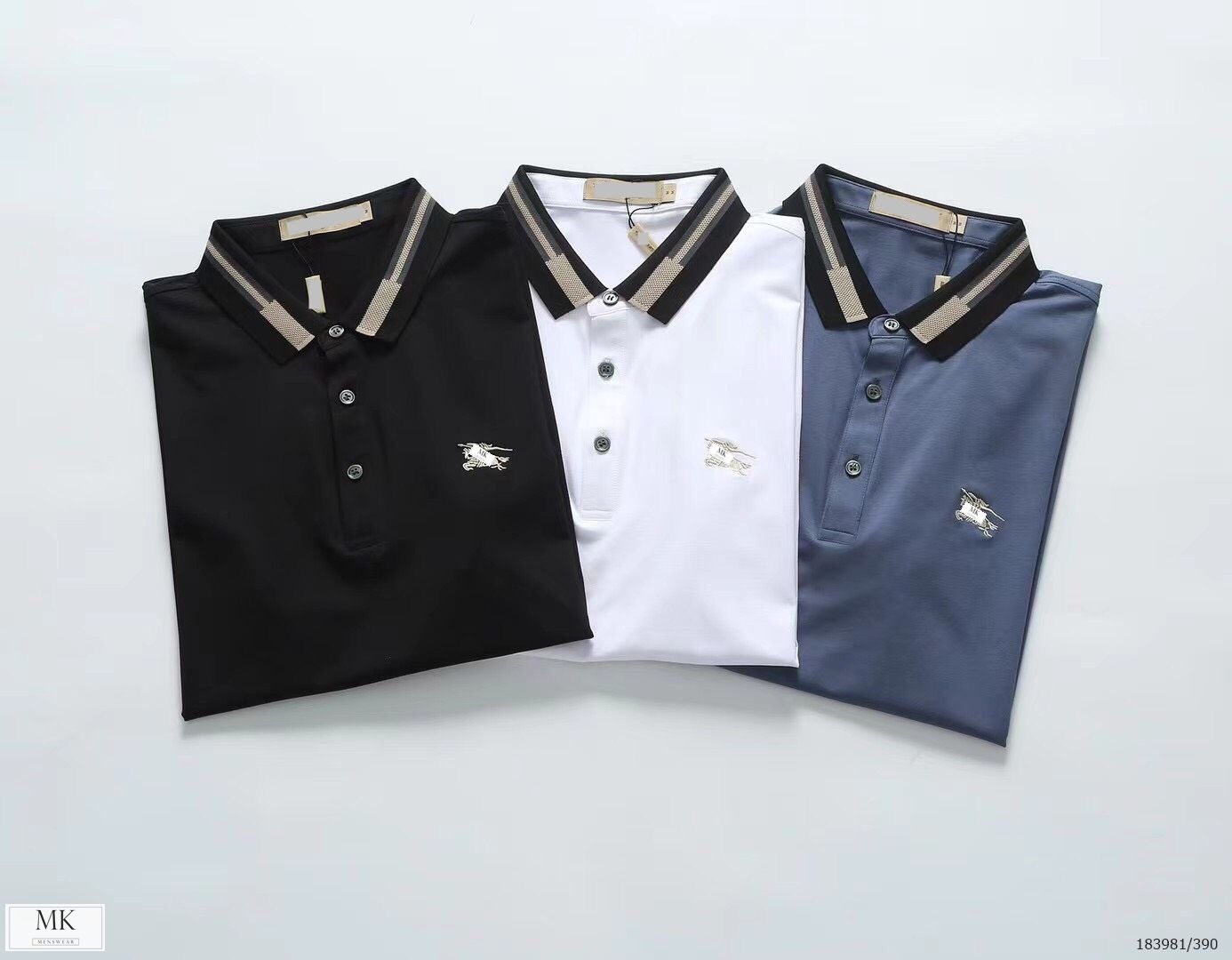  [ẢNH THẬT] Áo Polo Ngắn Tay Nam Nữ Cải Cổ To 