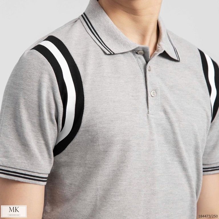  [ẢNH THẬT] Áo Polo Ngắn Tay Nam Nữ Cải Vai 3 Màu Đen, Trắng, Ghi Basic 