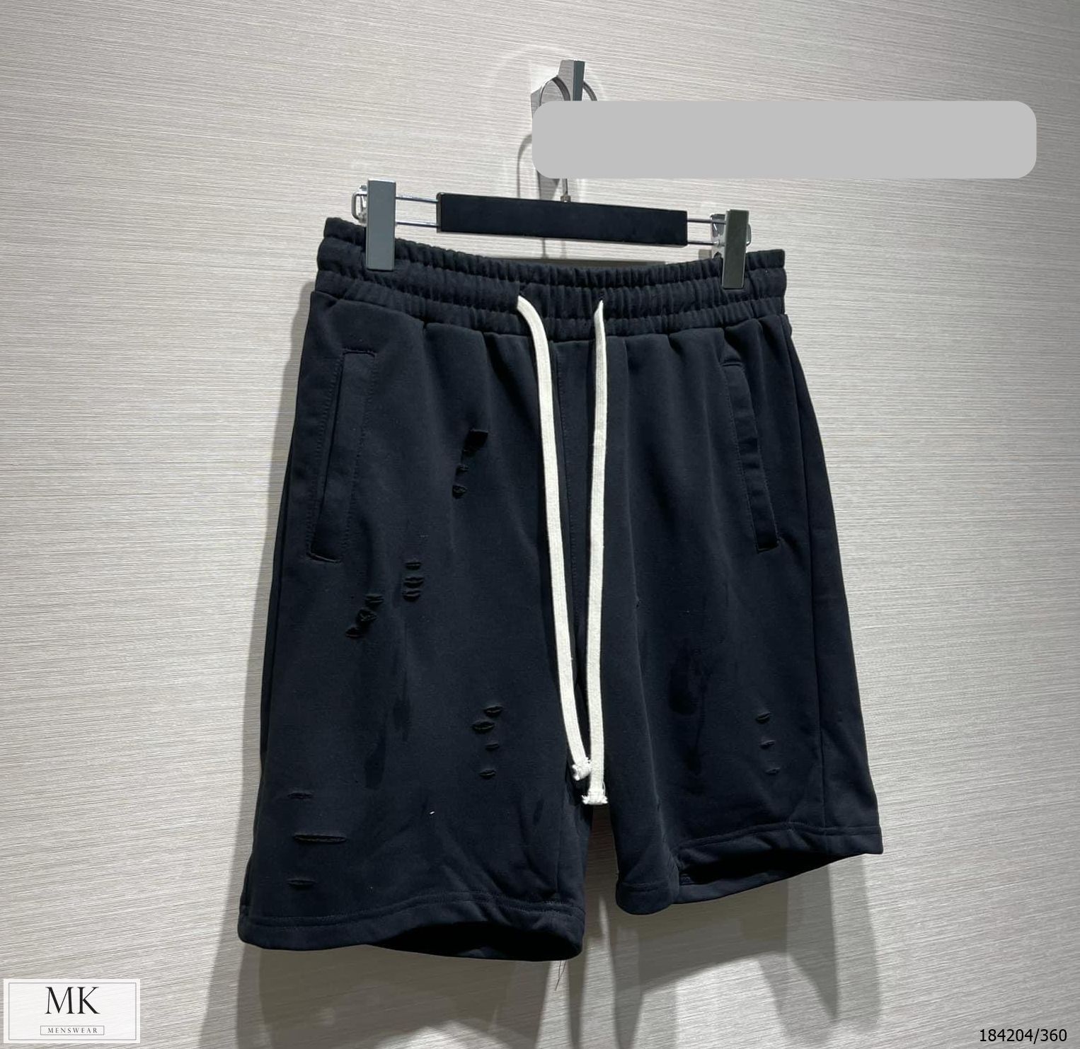  [ẢNH THẬT] Quần Short Nỉ Nam Rách 