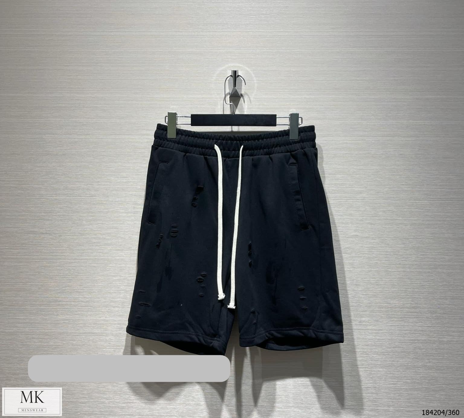  [ẢNH THẬT] Quần Short Nỉ Nam Rách 