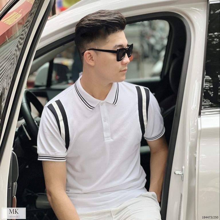  [ẢNH THẬT] Áo Polo Ngắn Tay Nam Nữ Cải Vai 3 Màu Đen, Trắng, Ghi Basic 