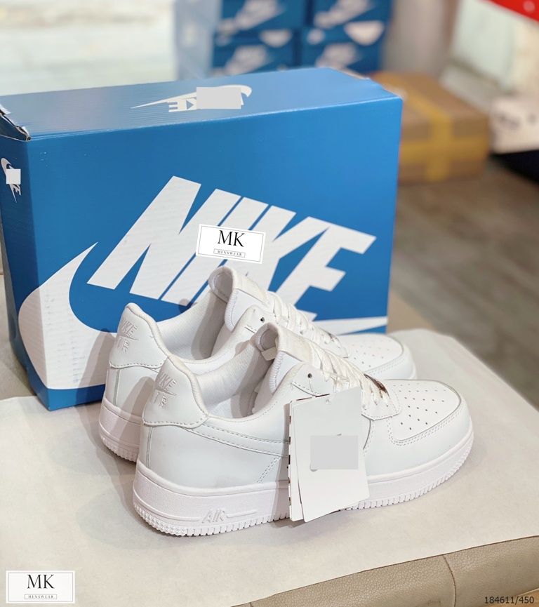  [ẢNH THẬT] Giày Thể Thao Nam Trắng Trơn 