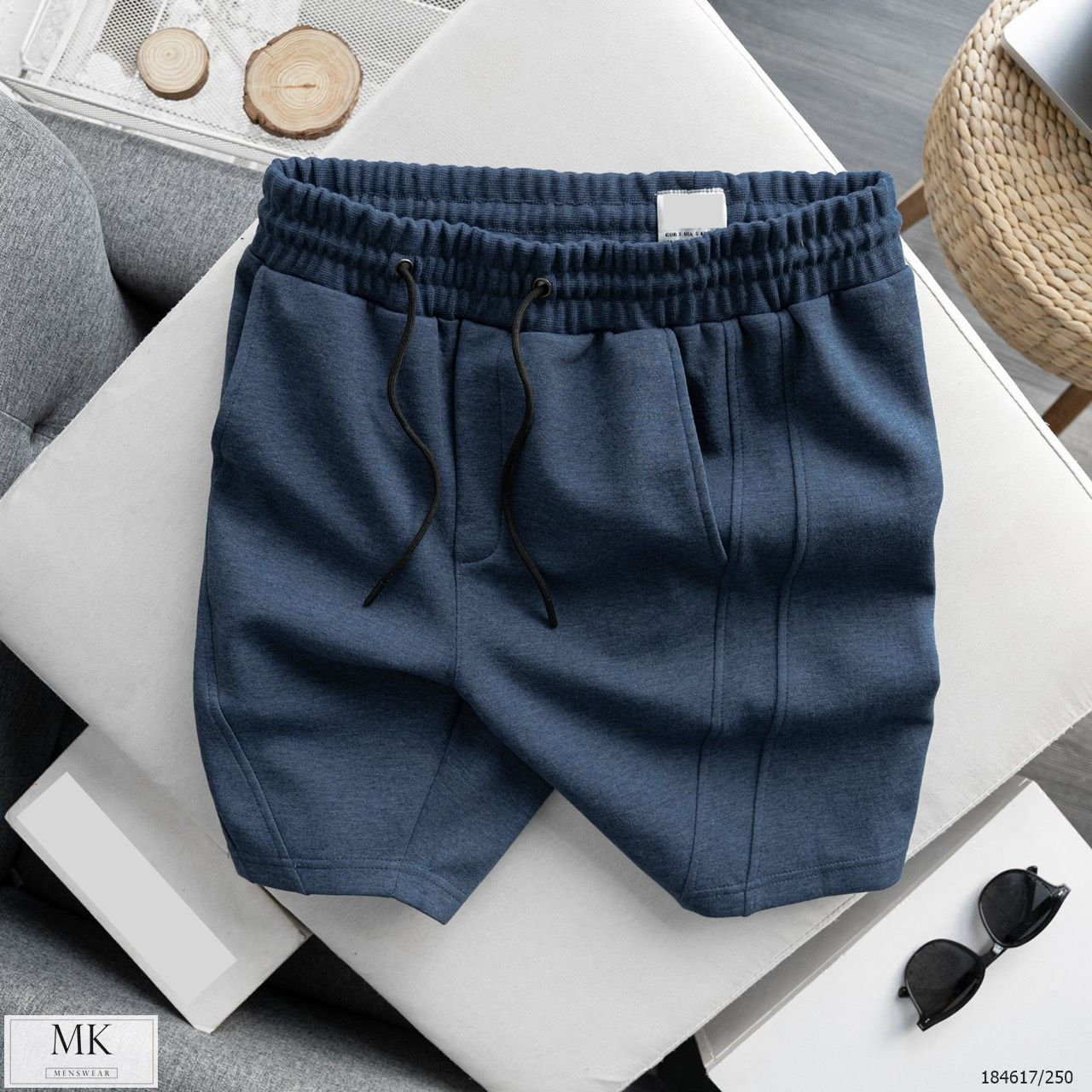  [ẢNH THẬT] Quần Short Nỉ Trơn Nam Nữ 4 Màu Basic 