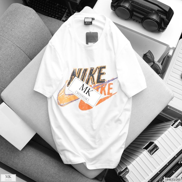  [ẢNH THẬT] Áo Ngắn Tay Logo Sắc Màu Nam Nữ 