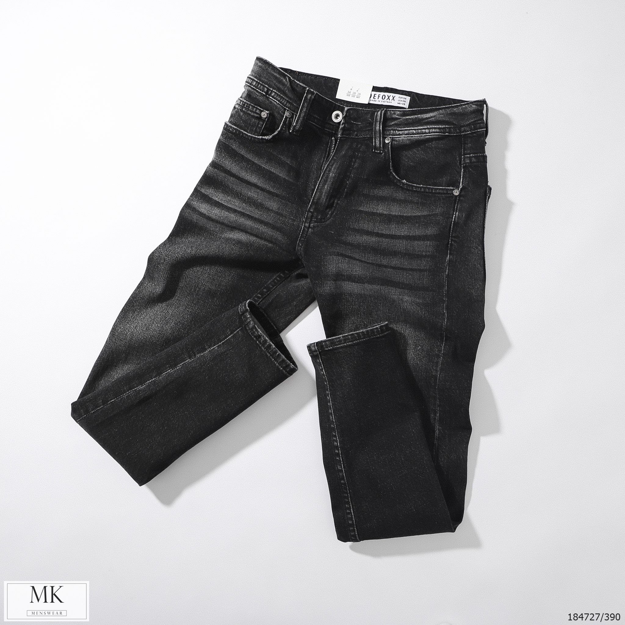  [ẢNH THẬT] Quần Jean Nam Trơn Defoxx 22 