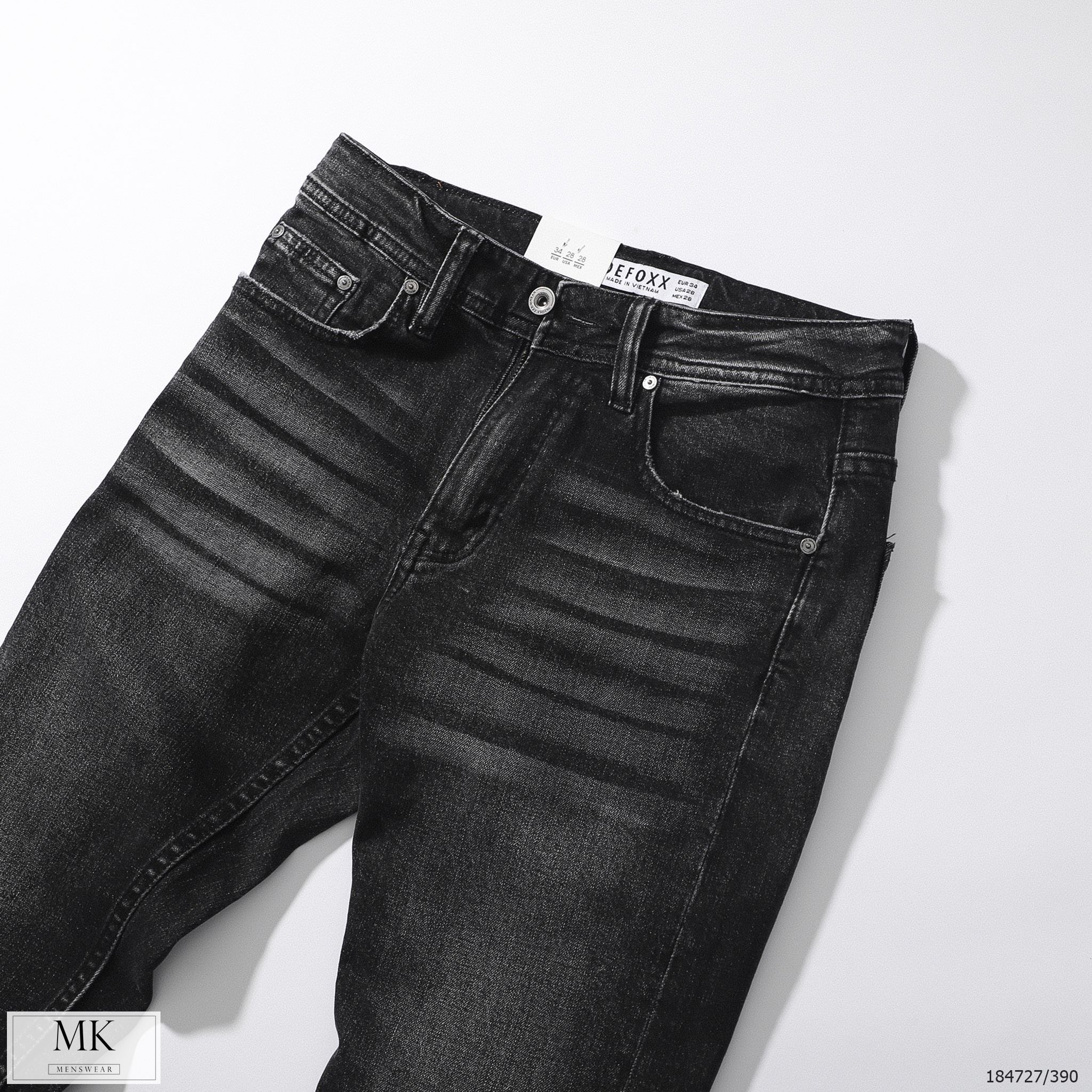  [ẢNH THẬT] Quần Jean Nam Trơn Defoxx 22 