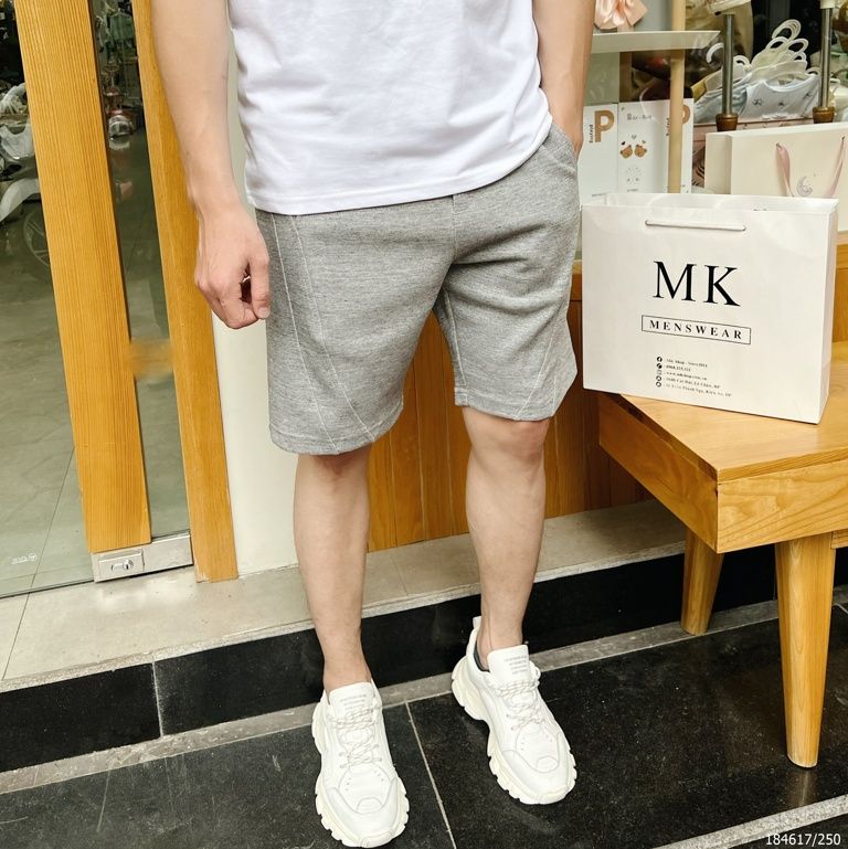  [ẢNH THẬT] Quần Short Nỉ Trơn Nam Nữ 4 Màu Basic 