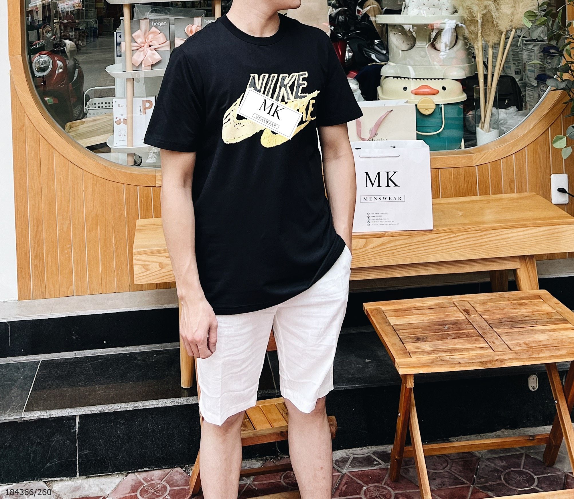  [ẢNH THẬT] Áo Ngắn Tay Logo Sắc Màu Nam Nữ 