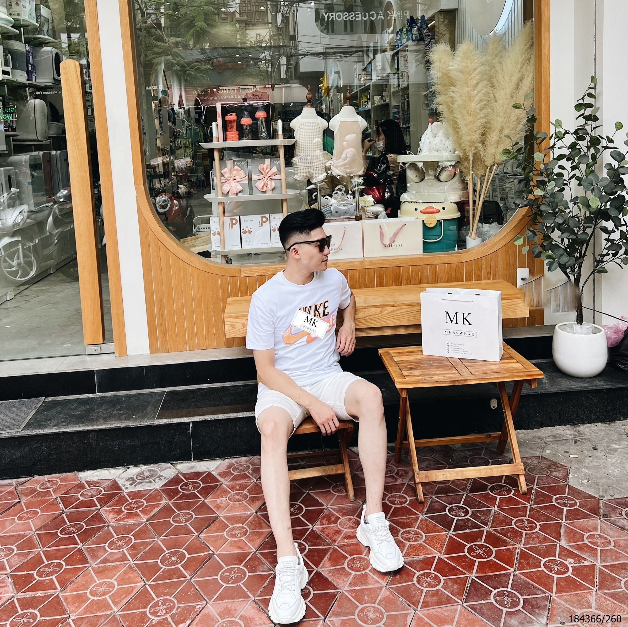  [ẢNH THẬT] Áo Ngắn Tay Logo Sắc Màu Nam Nữ 