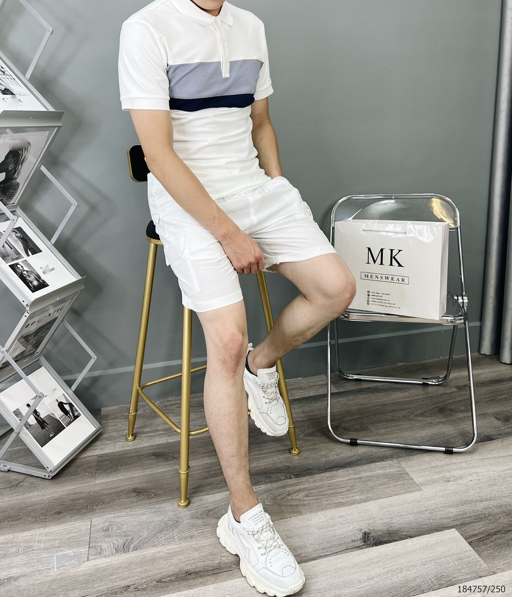  [ẢNH THẬT] Quần Short Nam Chất Đũi Có Túi Hộp 