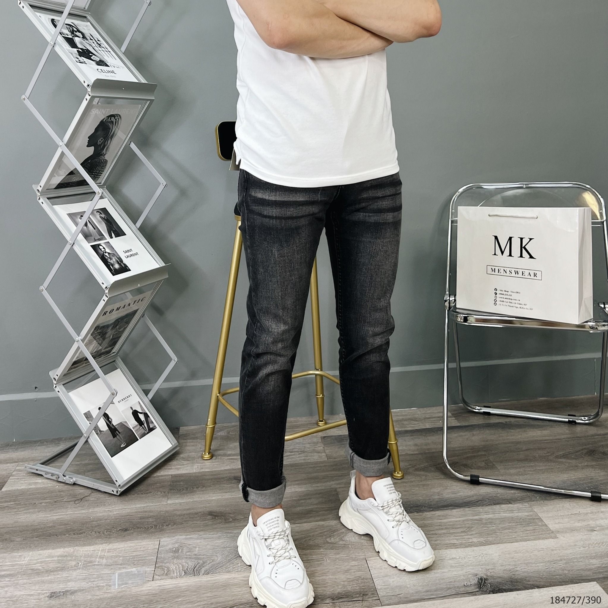  [ẢNH THẬT] Quần Jean Nam Trơn Defoxx 22 