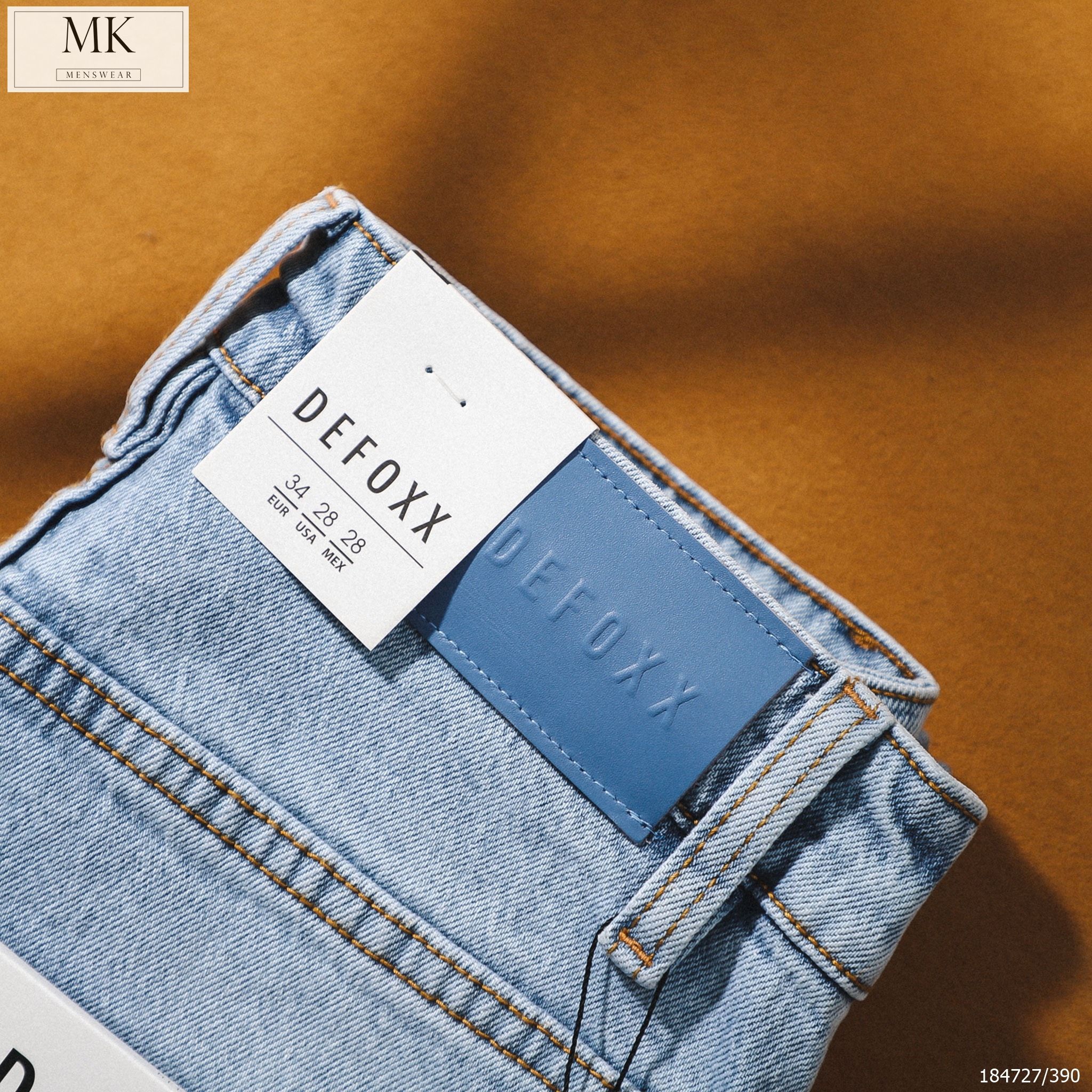  [ẢNH THẬT] Quần Jean Nam Trơn Defoxx 22 