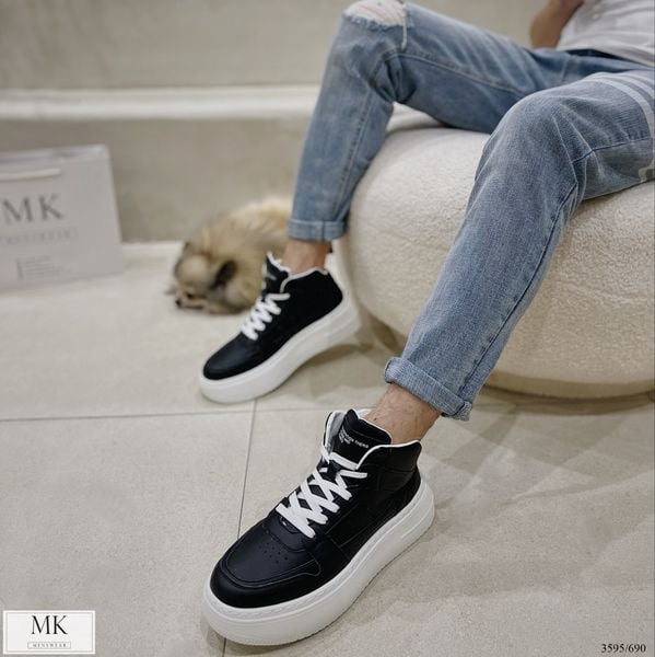  [ẢNH THẬT] Giày Thể Thao Sneaker Đen 3595 