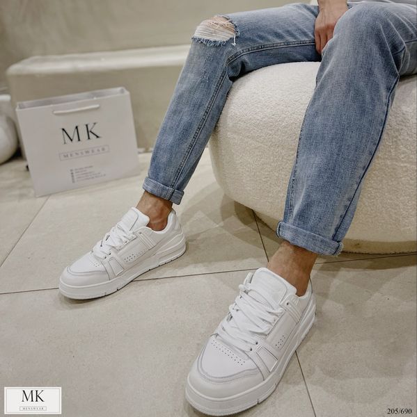  [ẢNH THẬT] Giày Thể Thao Sneaker Trắng 205 