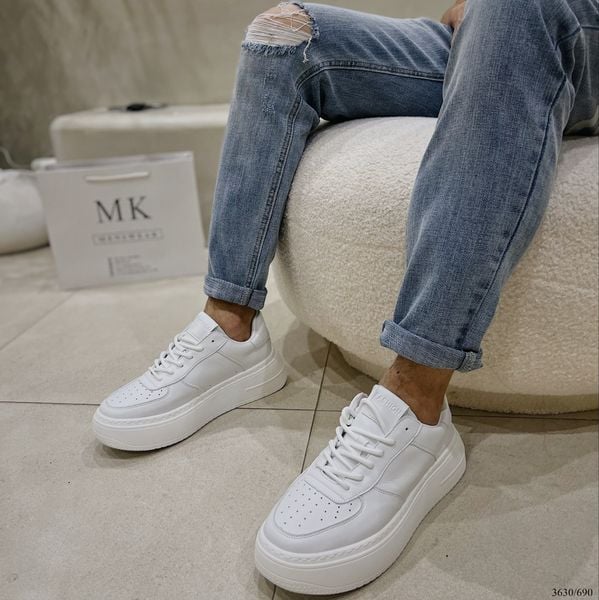  [ẢNH THẬT] Giày Thể Thao Sneaker Trắng 3630 