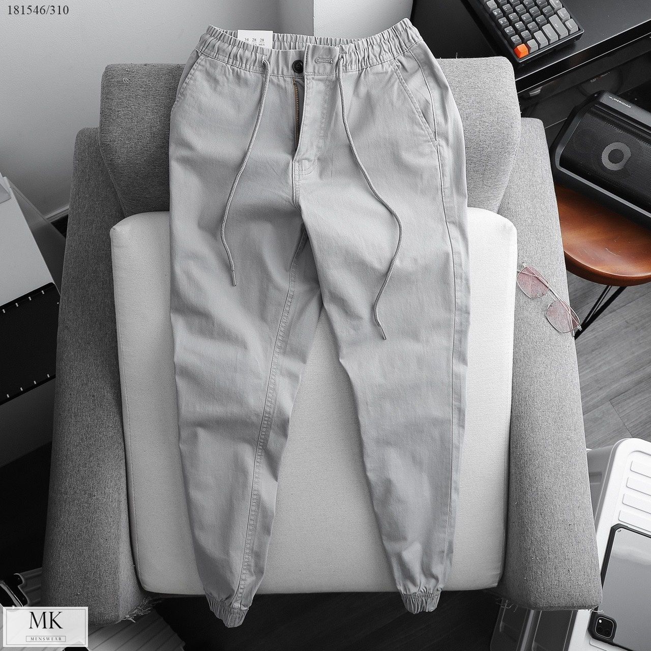  Quần Jogger Kaki Trơn 