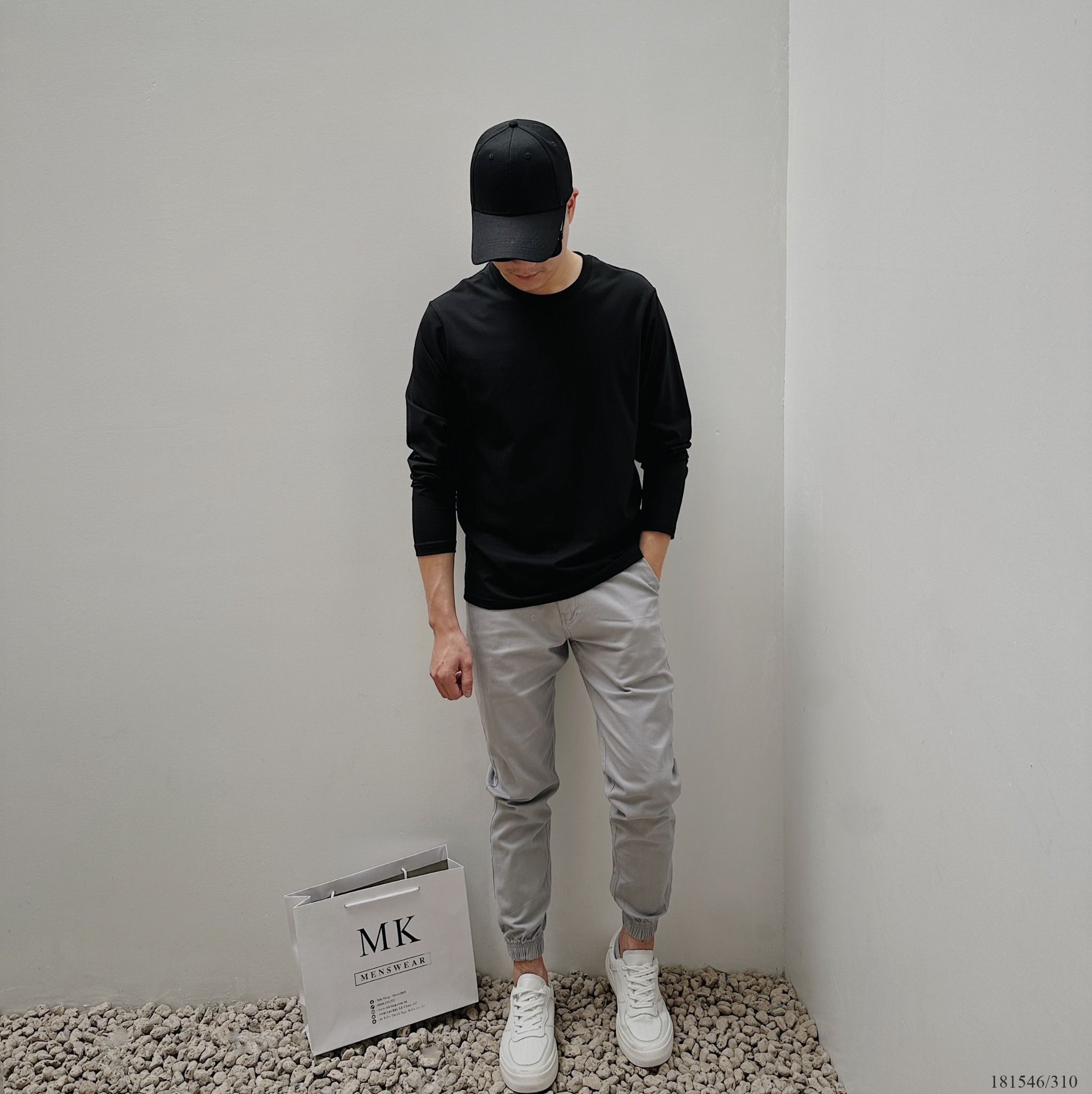  Quần Jogger Kaki Trơn 