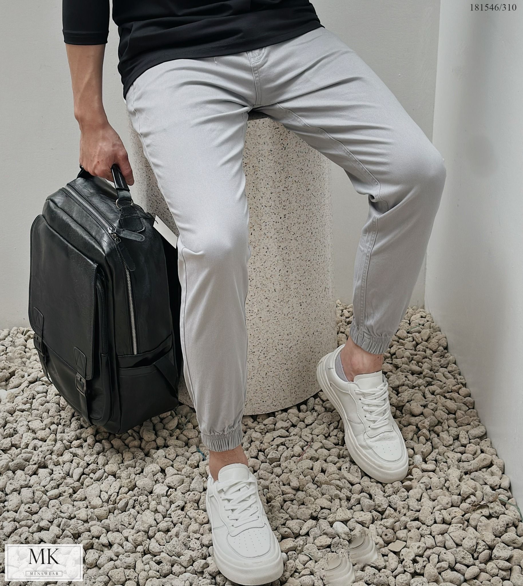  Quần Jogger Kaki Trơn 