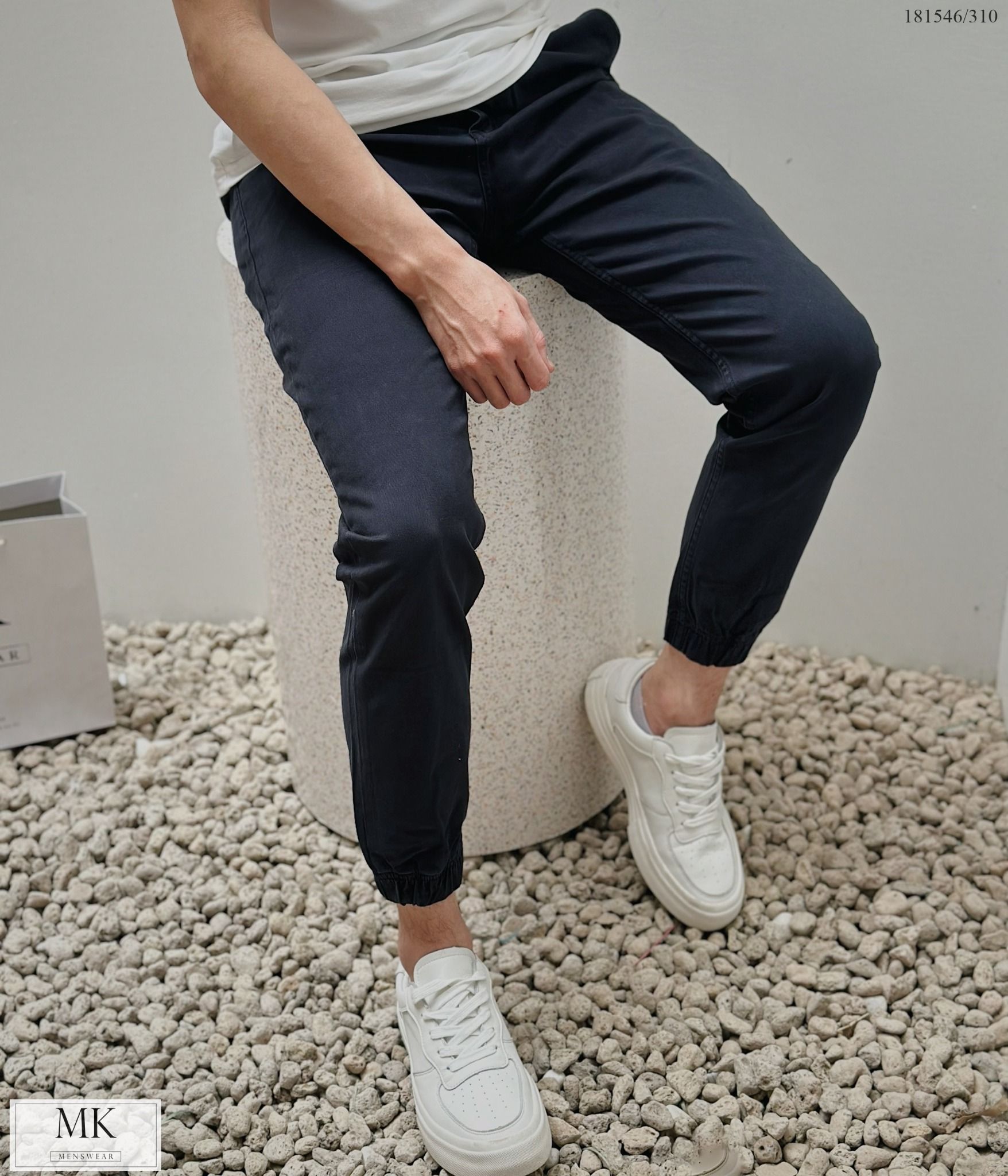  Quần Jogger Kaki Trơn 