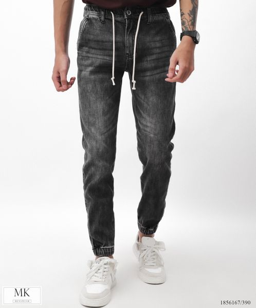  [ẢNH THẬT] Quần Jogger Jean Defoxx Nam Màu Lông Chuột 