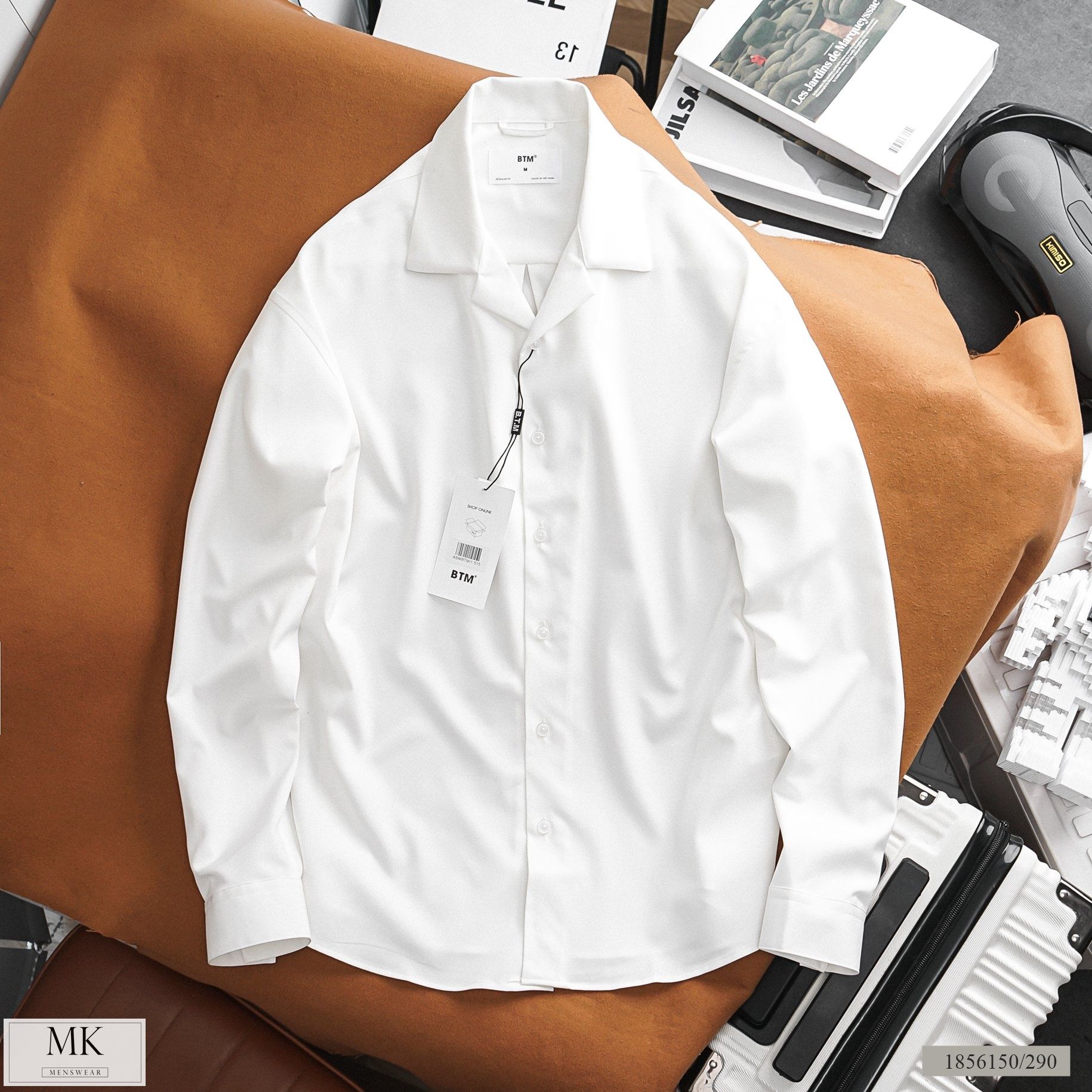 ÁO SƠ MI TRẮNG XẾP LI - Suit and vest NEK