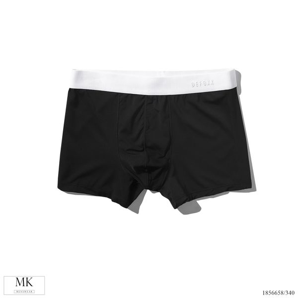  [ẢNH THẬT] Hộp 3 Boxer Nam Defoxx Trơn Đen-Xanh Than-Ghi 23 