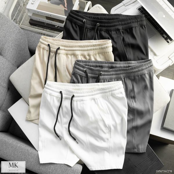  [ẢNH THẬT] Quần Short Kaki Nam Trơn Đen/Trắng/Be/Xám 