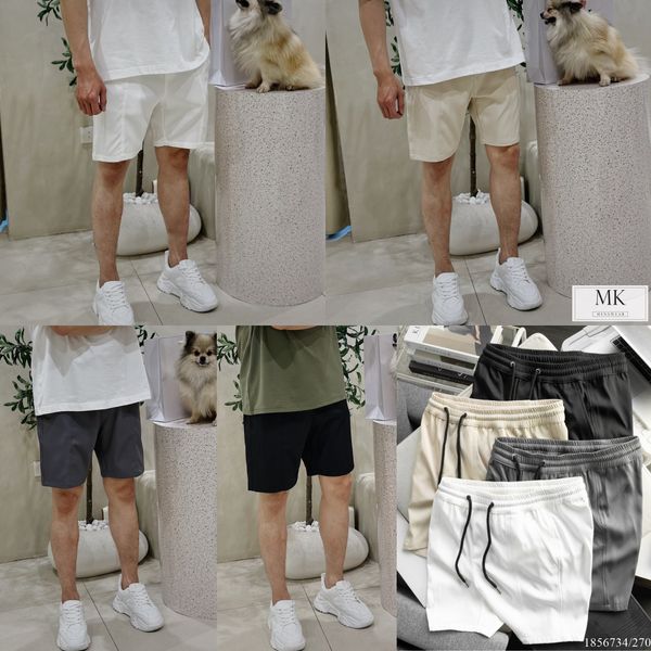 [ẢNH THẬT] Quần Short Kaki Nam Trơn Đen/Trắng/Be/Xám 