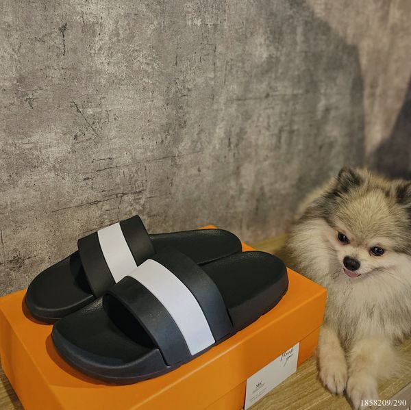  [ẢNH THẬT] Dép Nam Đen Hoạ Tiết 3 Sọc 