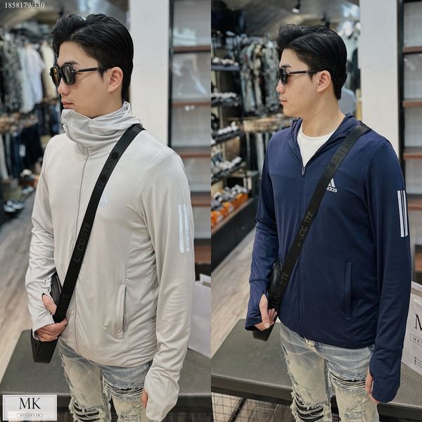  [Ảnh Thật] Áo Chống Nắng Nam 2 Lớp Cải Logo Chất Cotton Chống Tia UV Cực Tốt 