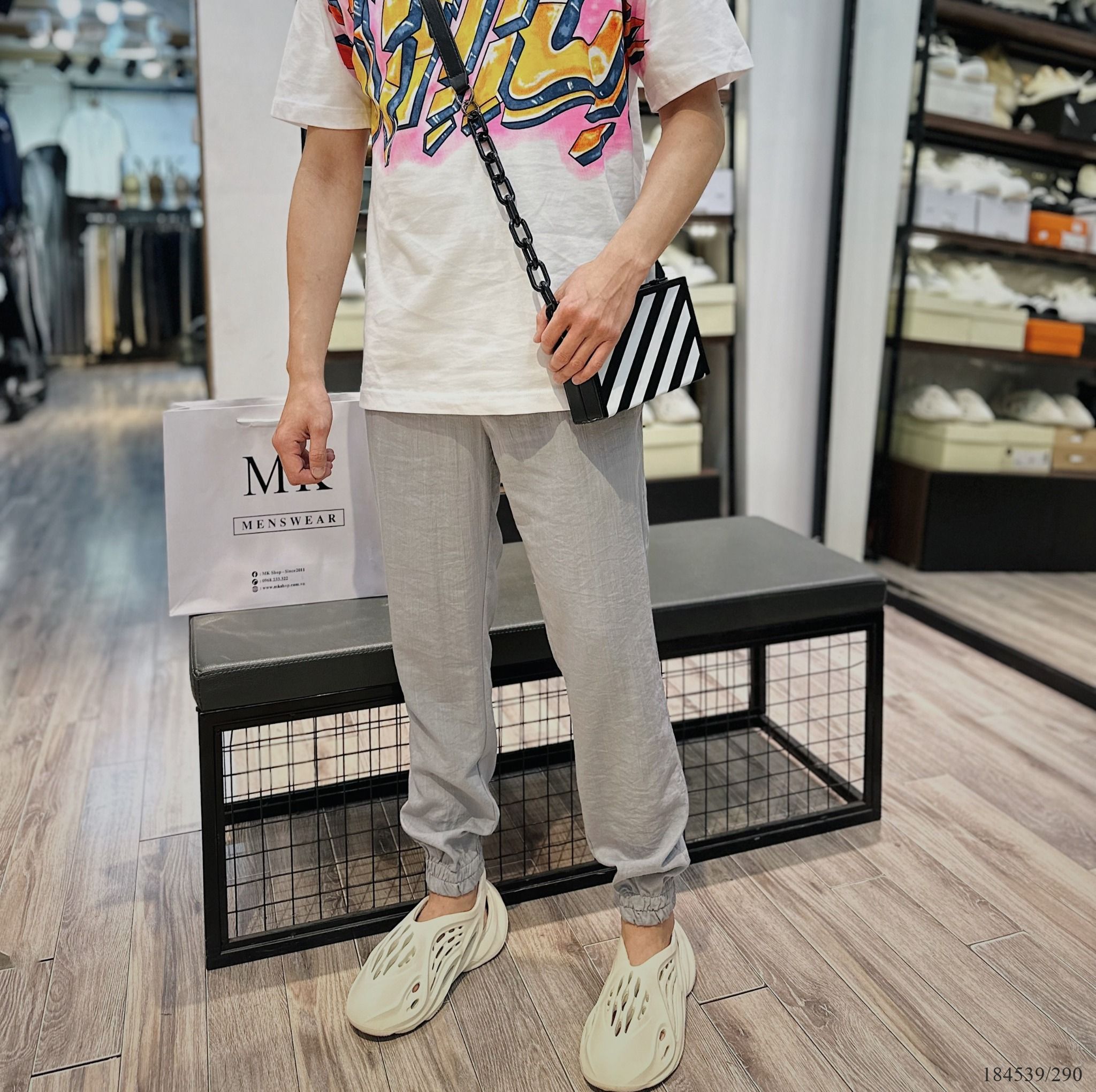  [ẢNH THẬT] Quần Jogger Đũi Trơn Nam Nữ 3 Màu Đen/Ghi/Xanh Basic 