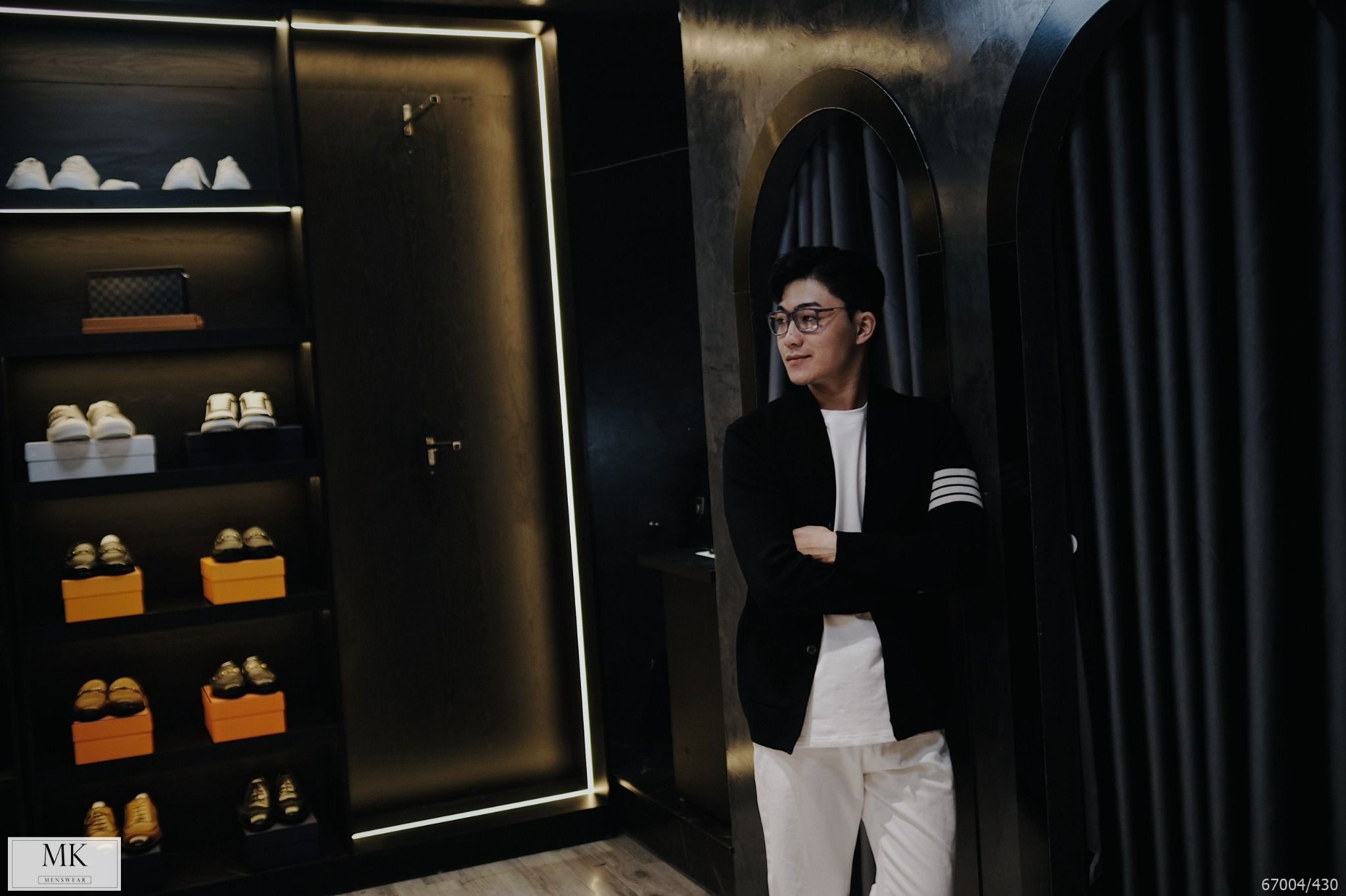  [ẢNH THẬT] Áo Khoác Cardigan Nam Nữ Cải Tay Trắng/Be/Đen/Rêu C67004 