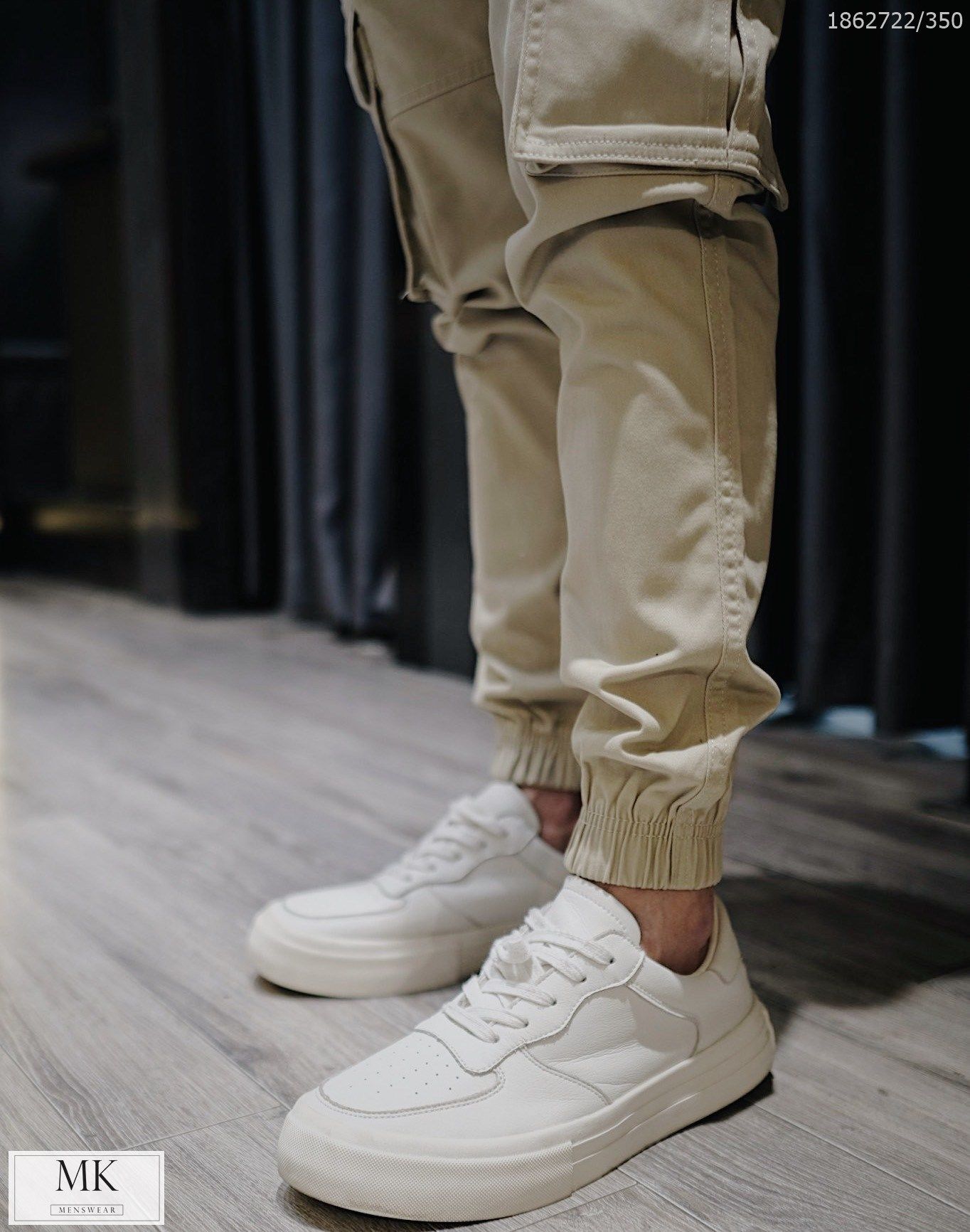  [ẢNH THẬT] Quần Jogger Kaki Túi Hộp Tiện Lợi. 2 Màu Đen/Be 