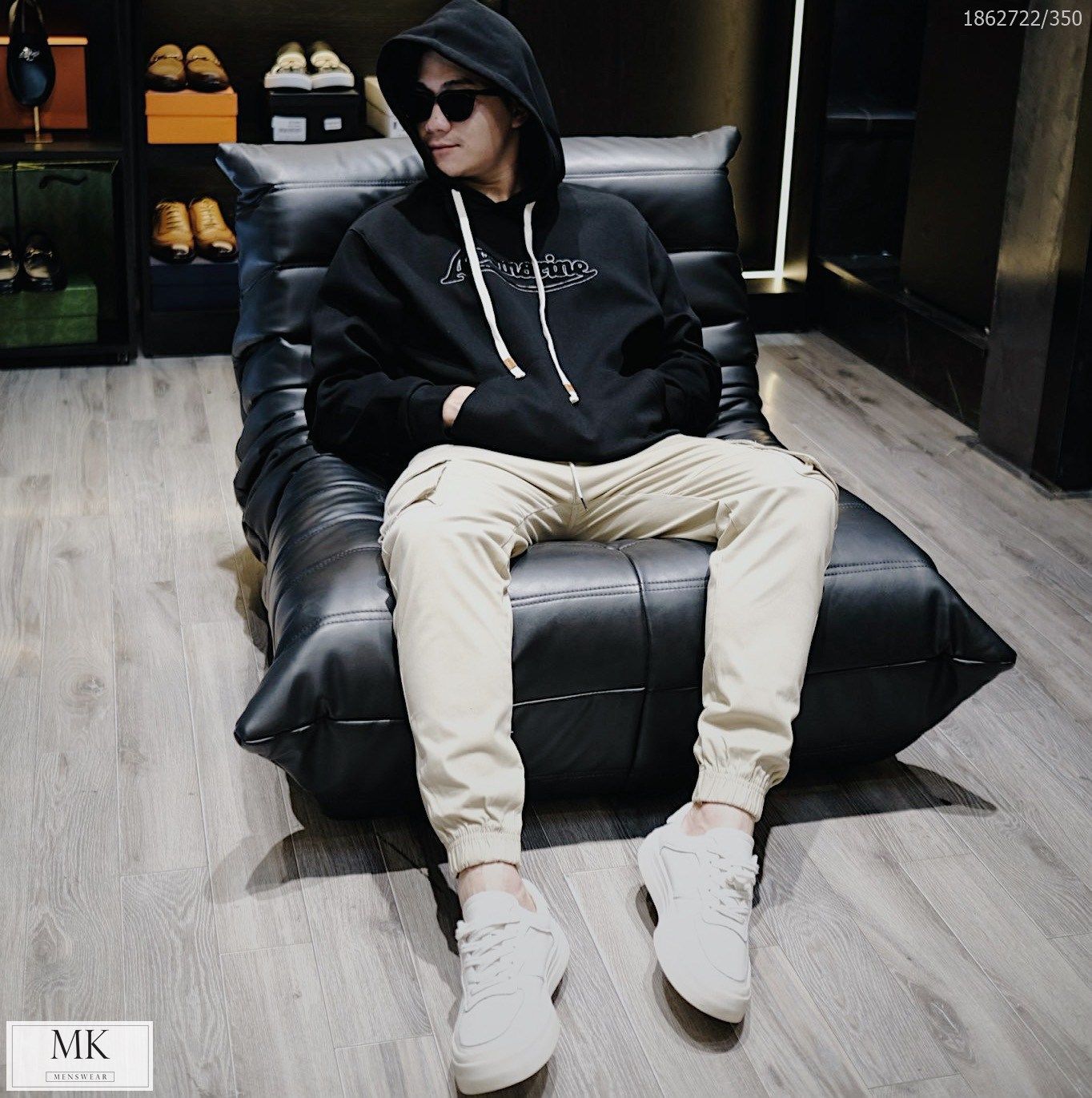  [ẢNH THẬT] Quần Jogger Kaki Túi Hộp Tiện Lợi. 2 Màu Đen/Be 