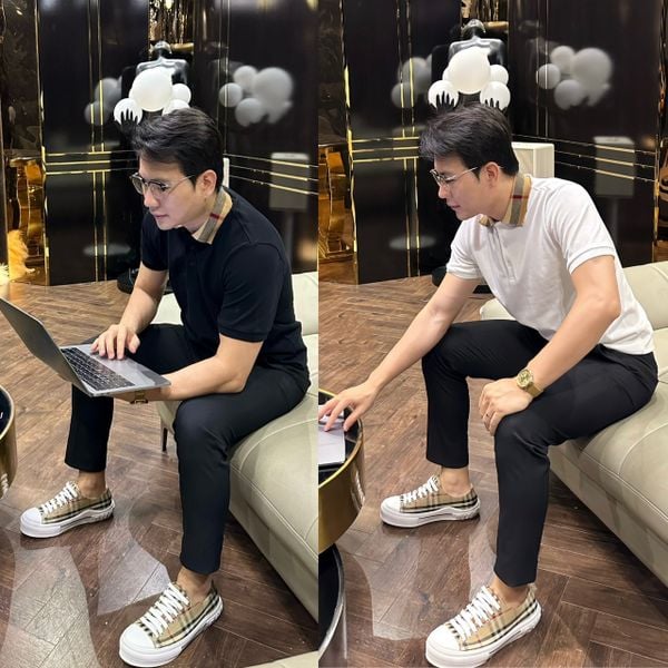  [ẢNH THẬT] Áo Polo Trắng Ngắn Tay Nam Nữ Cải Cổ 23 