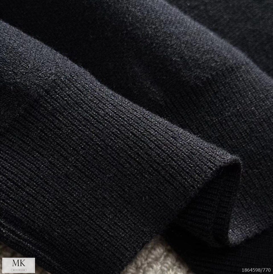  [ẢNH THẬT] Áo Khoác Cardigan Len Nam Nữ Cao Cấp Duy Nhất Đen Hoạ Tiết Hoạt Hình 