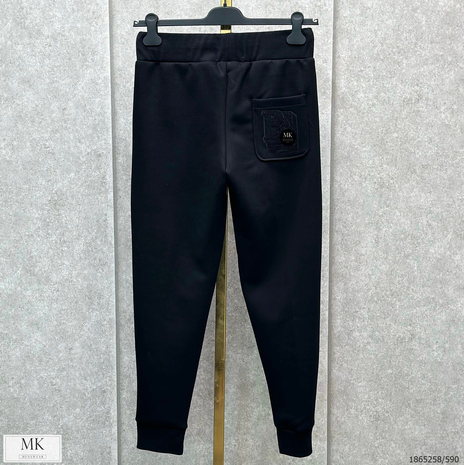  [ẢNH THẬT] Quần Jogger Nỉ Nam Cao Cấp, Chữ B Thêu Chìm Duy Nhất Màu Đen 