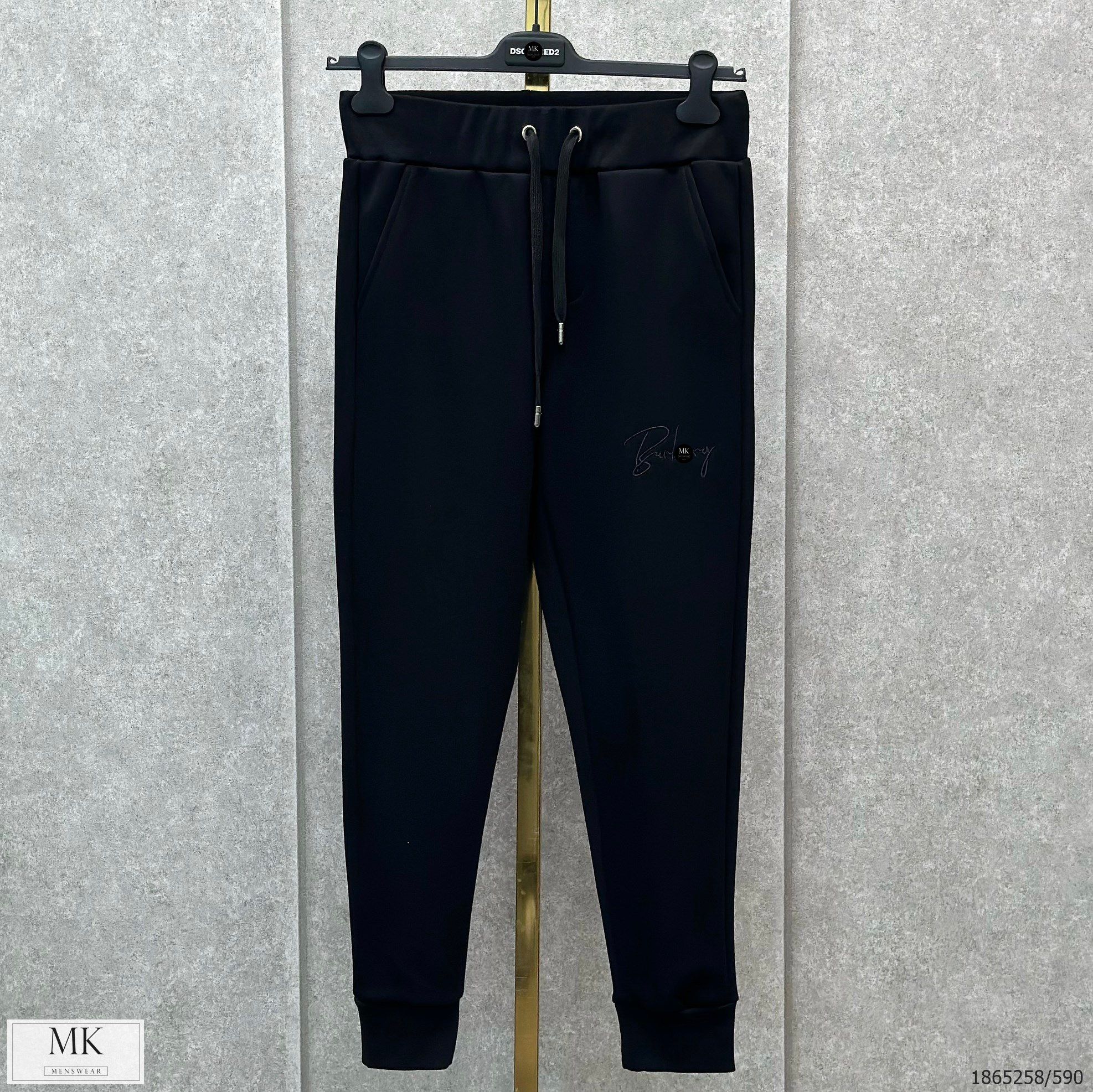  [ẢNH THẬT] Quần Jogger Nỉ Nam Cao Cấp, Chữ B Thêu Chìm Duy Nhất Màu Đen 