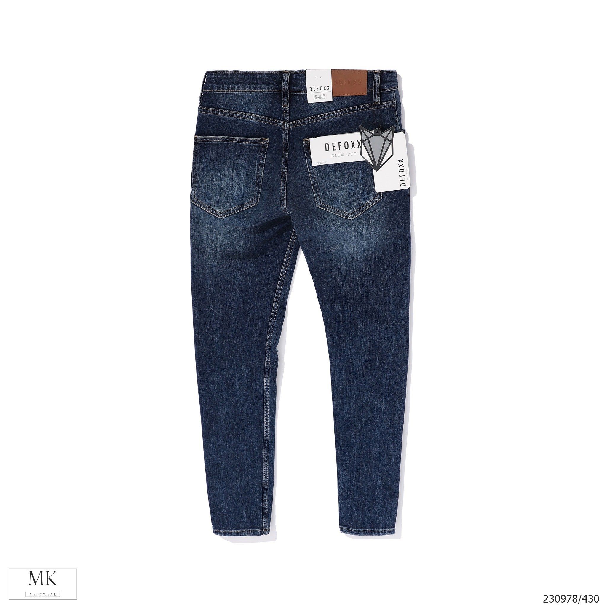  [ẢNH THẬT] Quần Jean Nam Defoxx 230978 - X.Đậm Rách 