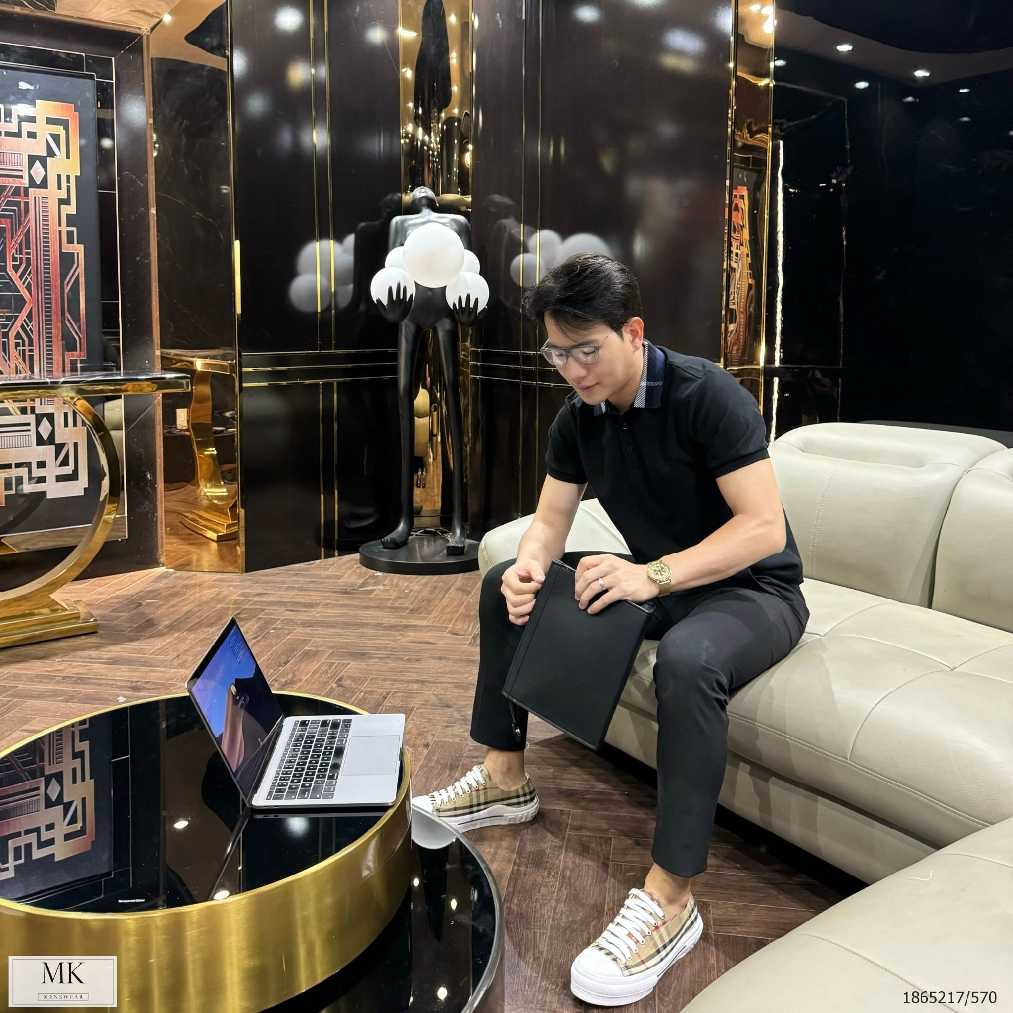  [ẢNH THẬT] Áo Polo Ngắn Tay Nam Nữ Cải Cổ Xanh 23 