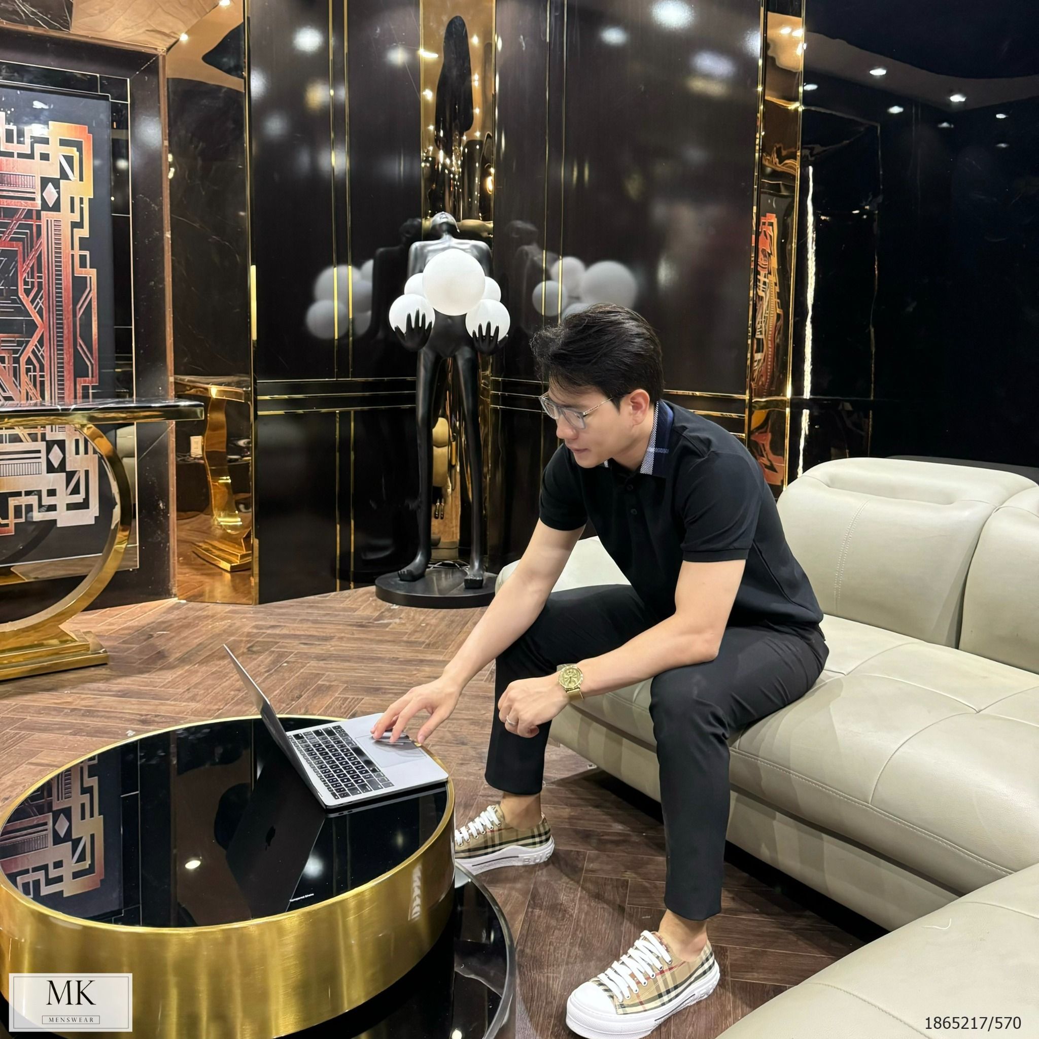  [ẢNH THẬT] Áo Polo Ngắn Tay Nam Nữ Cải Cổ Xanh 23 